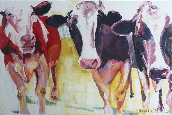 koeien-schilderij-olieverf-paletmes